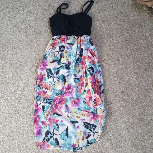 Juniors Full Tilt High Low Dress - Picture 1 of 2